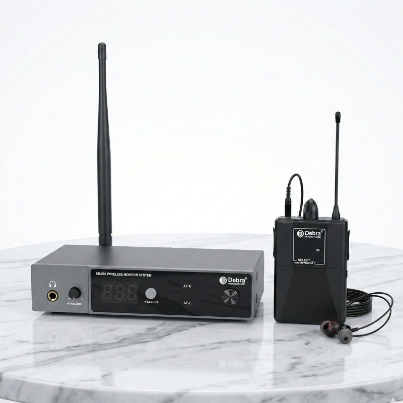 Debra er280 sistema de monitoreo inalámbrico 5 receptores