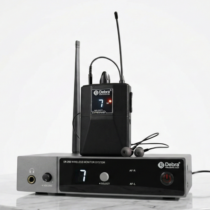 Debra er280 sistema de monitoreo inalámbrico 5 receptores