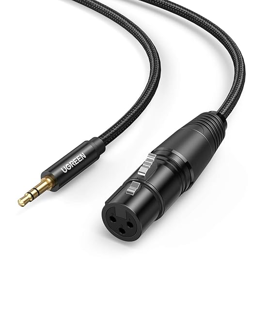 Adaptador XLR hembra a 1/8 macho de 1.5m