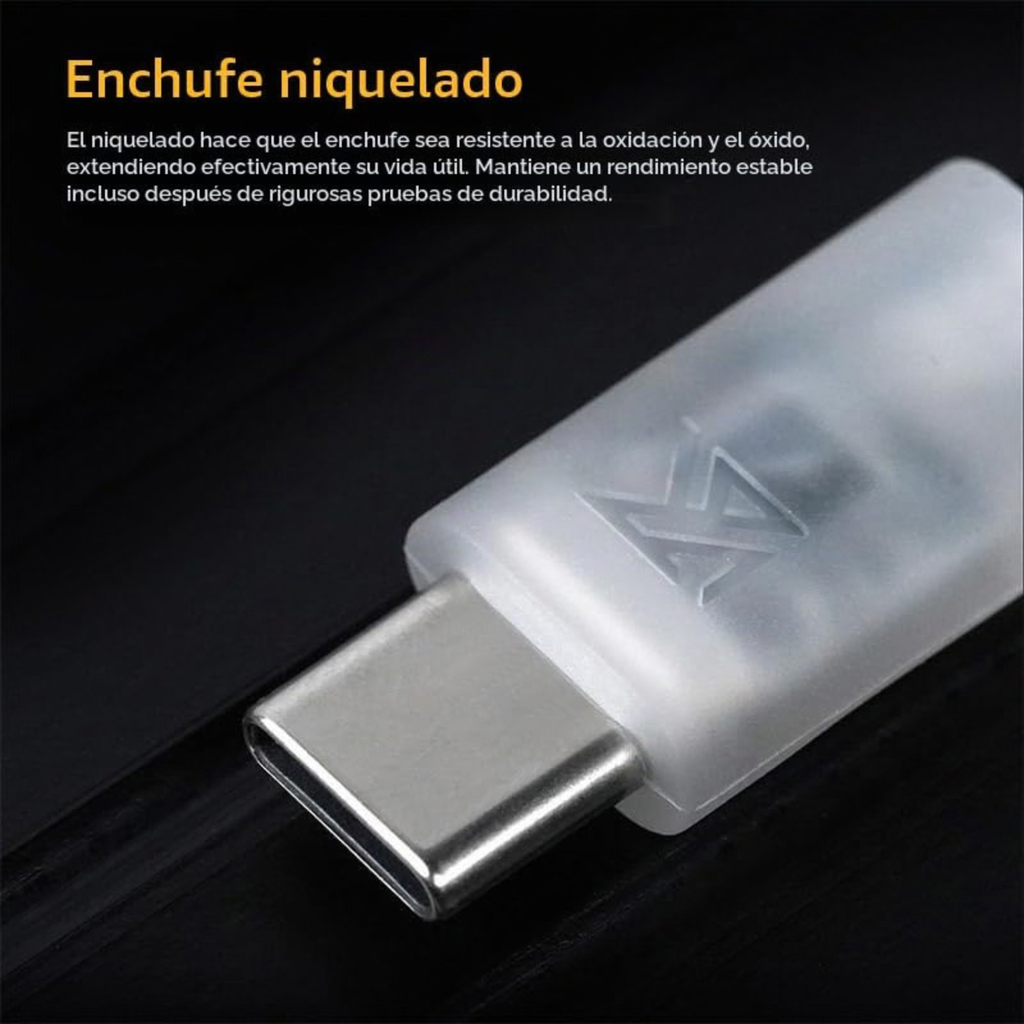 Cable KZ con micrófono USB C